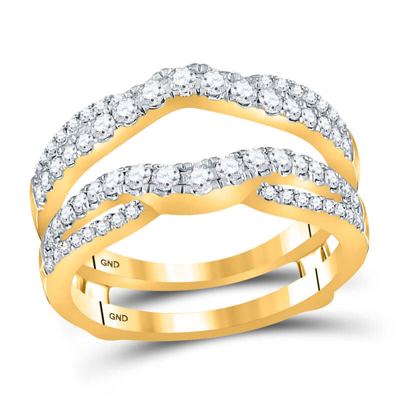 Twisted Wire Ring Guard in 18k Yellow Gold – Bailey's Fine Jewelry